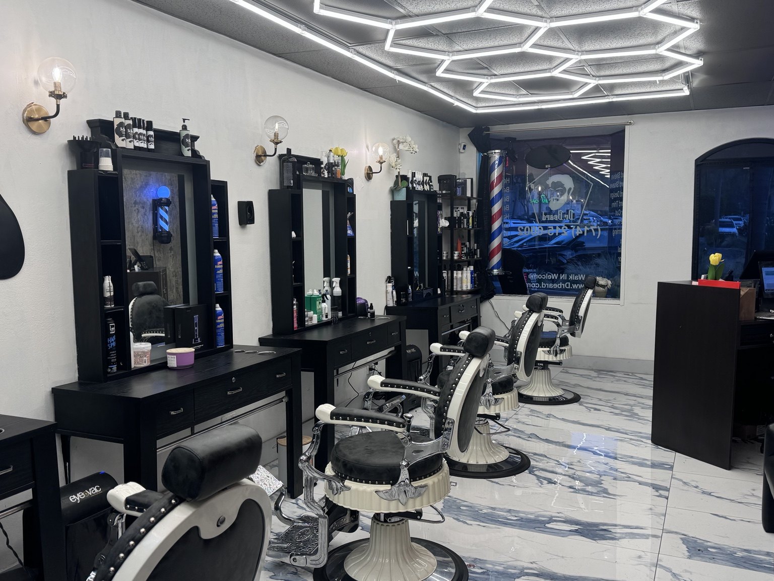 Dr. Beard Anaheim Hills — Barber station